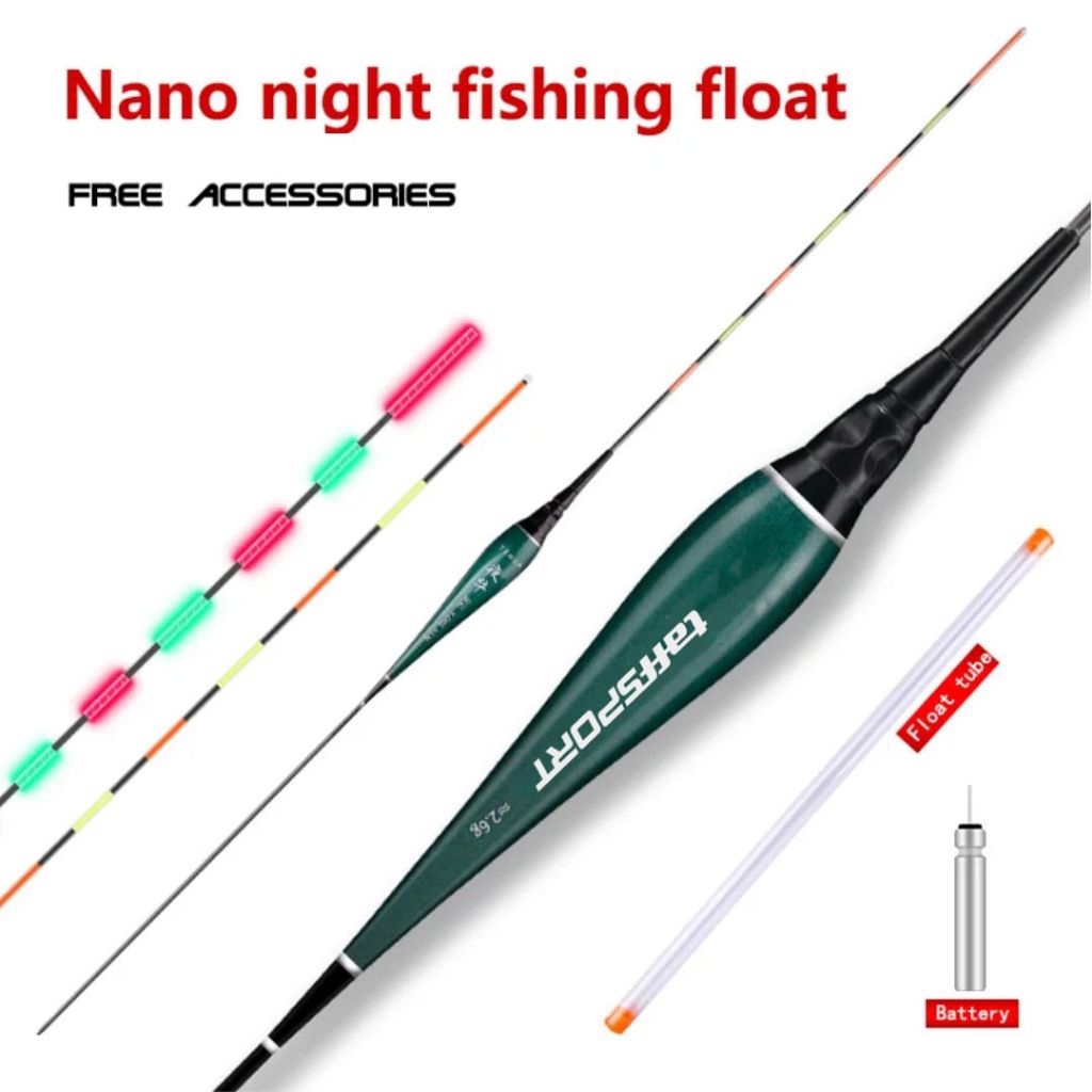 TaffSPORT Kumbul Pelampung Umpan Pancing Fishing Float Bobber LED YD03 Nano Night Fishing Float deng