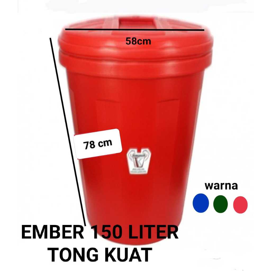 ( INSTANT ) PY EMBER 150 LITER / TONG KUAT 150 LITER / PENAMPUNG AIR