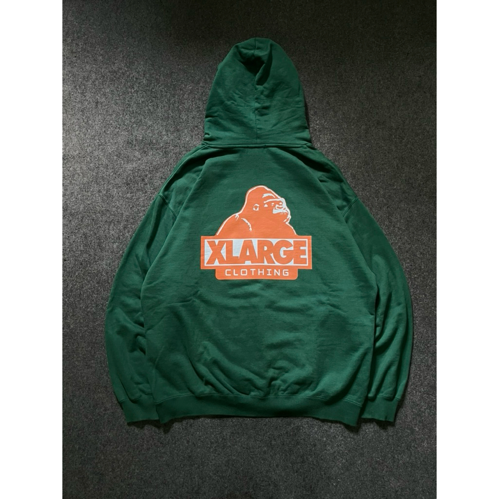 HOODIE XLARGE CLOTHING GREEN