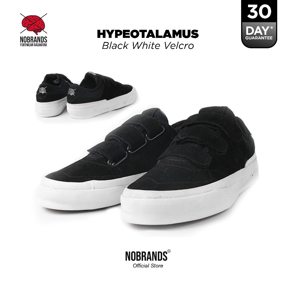 SEPATU NOBRANDS FOOTWEAR HYPEOTALAMUS FULL SUEDE SNEAKERS SHOES STRAP PREPET STREP PRIA WANITA