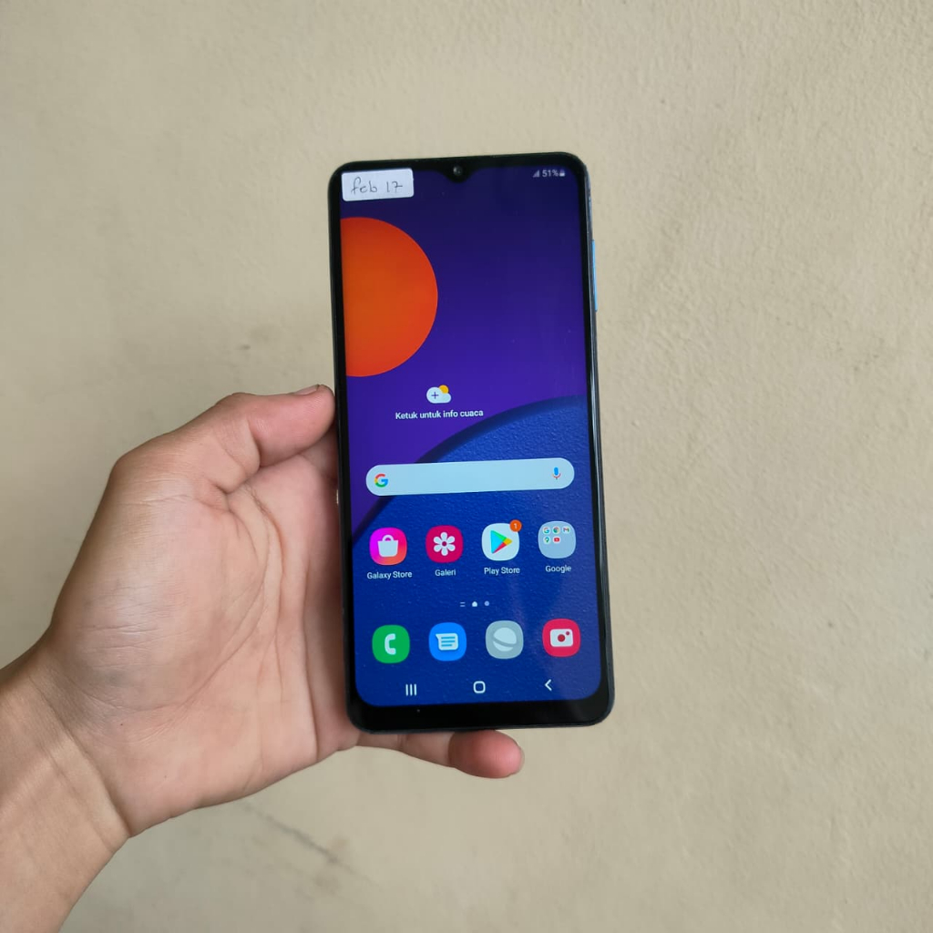Samsung Galaxy M12 Duos RAM 4GB Internal 64GB 4G LTE Bekas Garansi SEIN