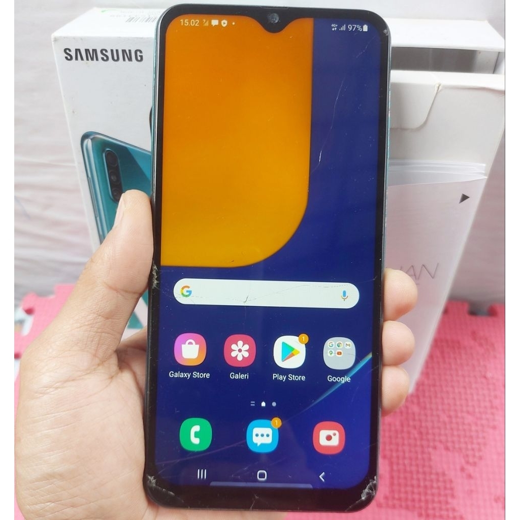 Handphone Hp Samsung Galaxy A50S 4/64 NFC Second