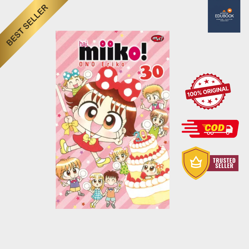 Edubooks Store - Komik Hai Miiko 30 - Bookpaper by Ono Eriko