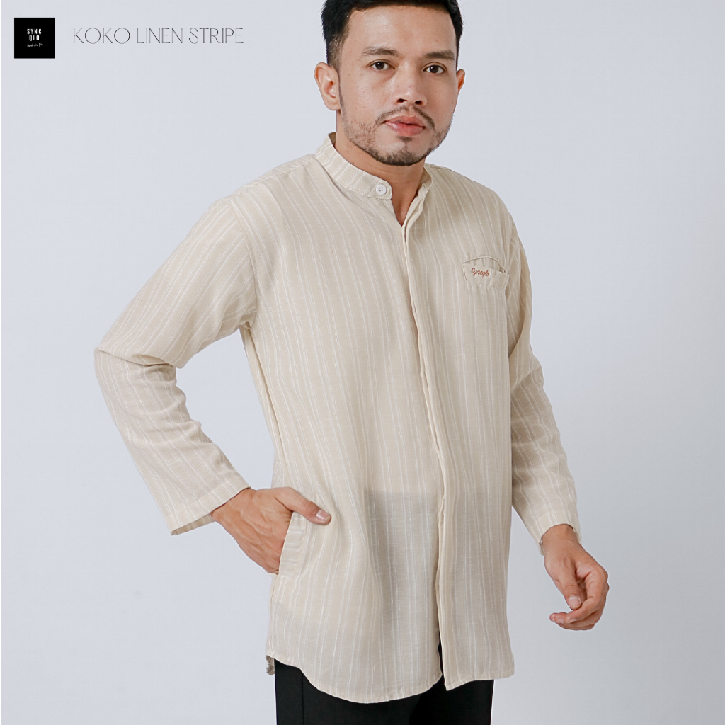 Syncqlo Koko Kemeja Linen (Kemko Premium)