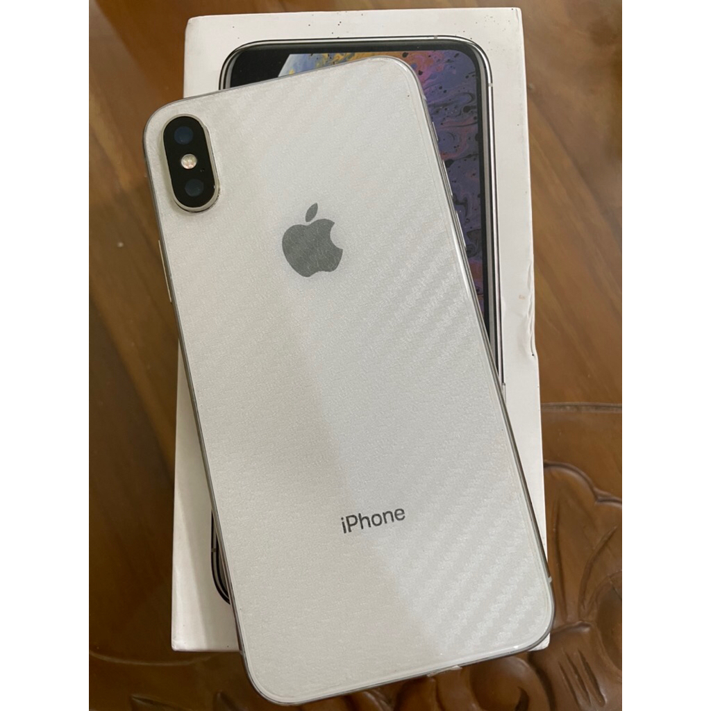 iPhone X 64 GB White ex Inter Second Bekas Mulus Murah