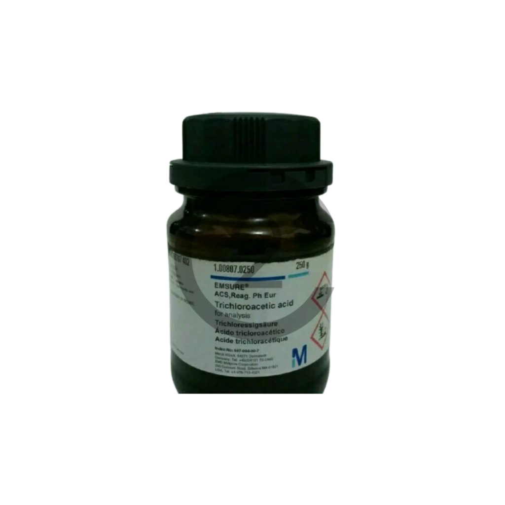 Pro Analis Asam Trikloroasetat / Trichloroacetic Acid / TCA 250 gram Merck 100807