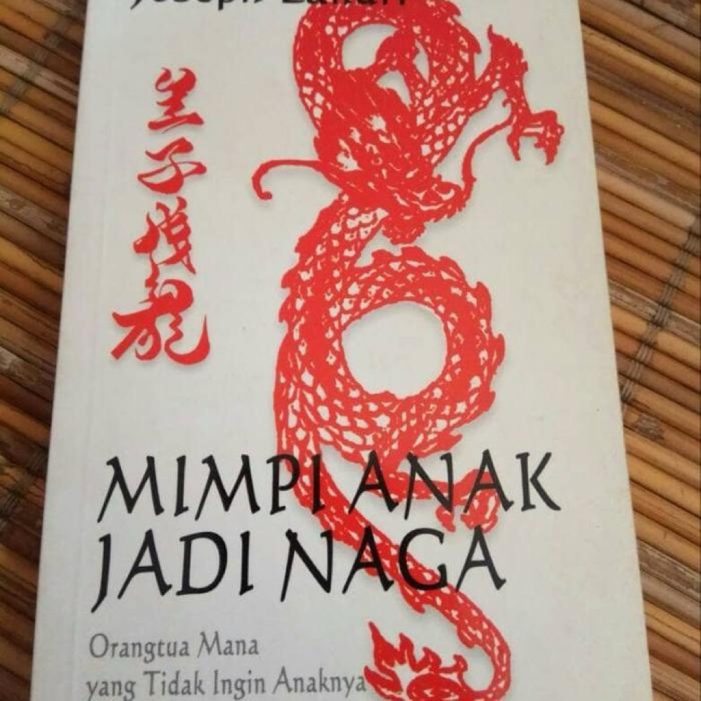 Buku joseph landri Mimpi anak jadi naga