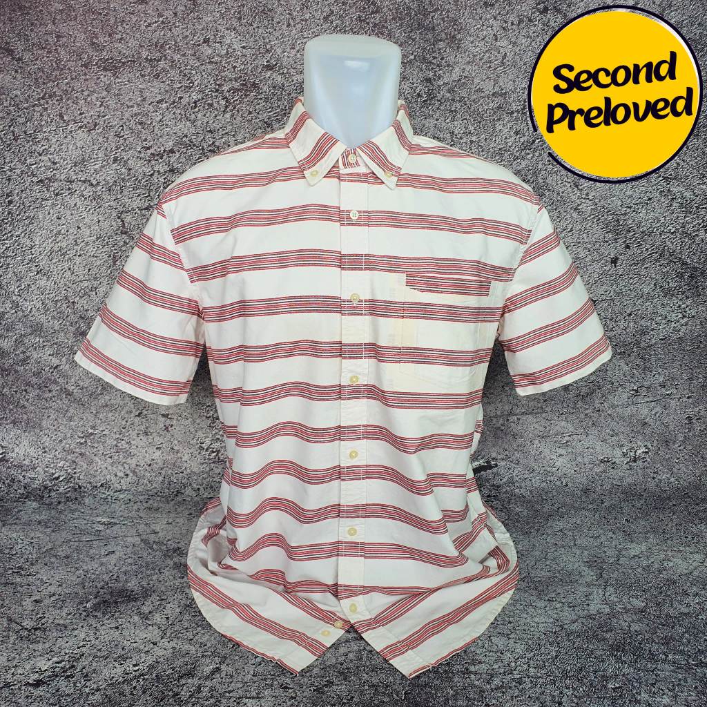 Baju Kemeja HURLEY - Size 3XL / Lebar 61 cm - Original - Second
