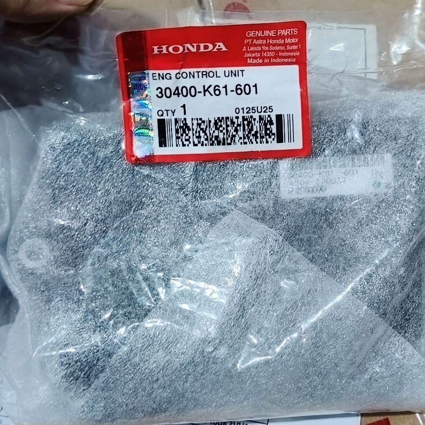 30400K61601 Ecu beat pop ori AHM Honda 30400-K61-601