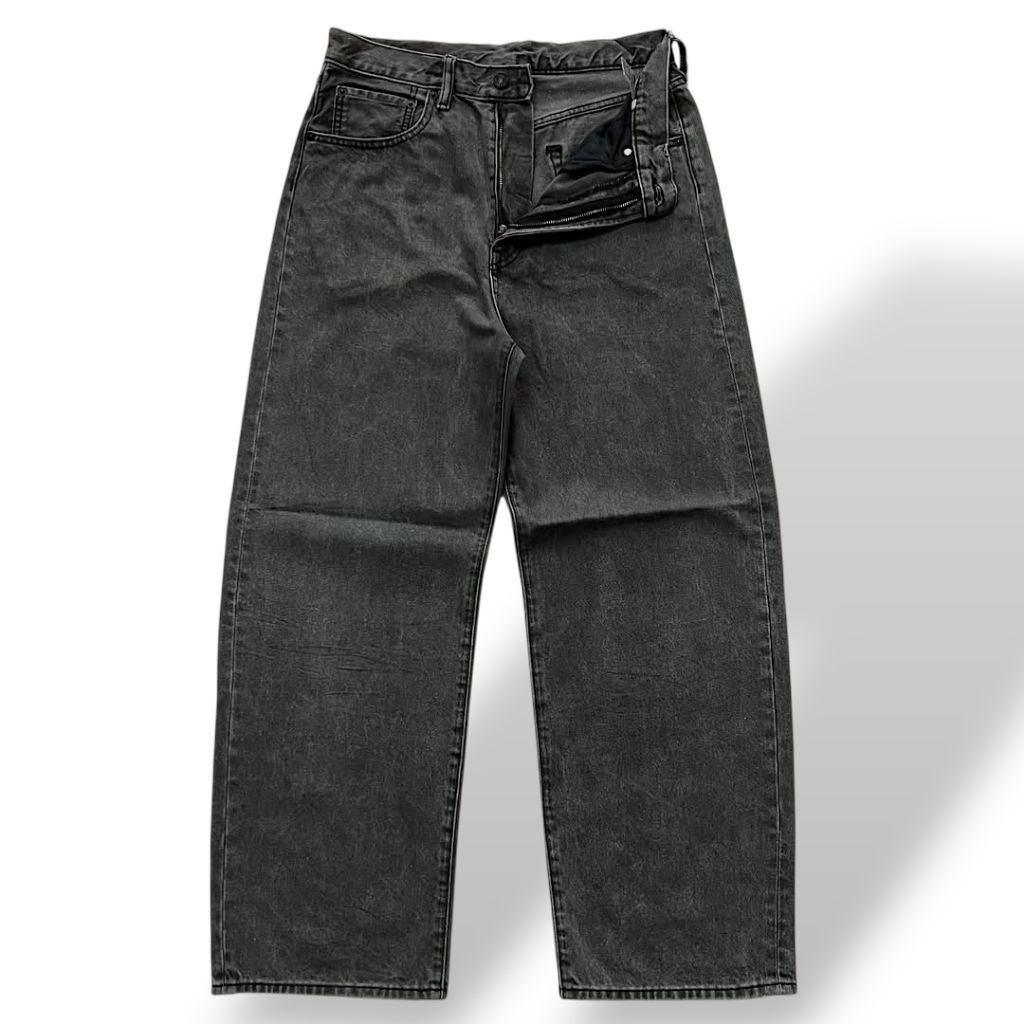 Uniqlo GU wide baggy jeans