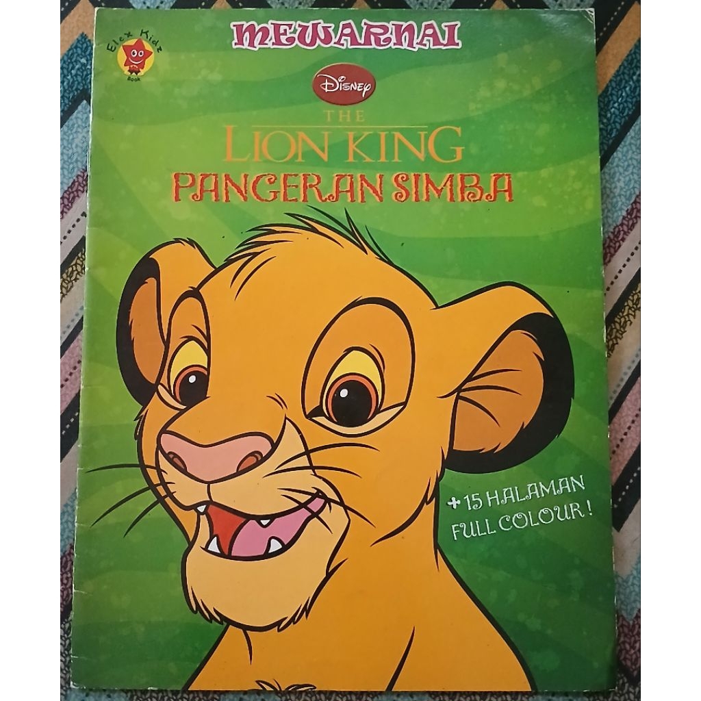 KOMIK LION KING PANGERAN BEKAS ORIGINAL