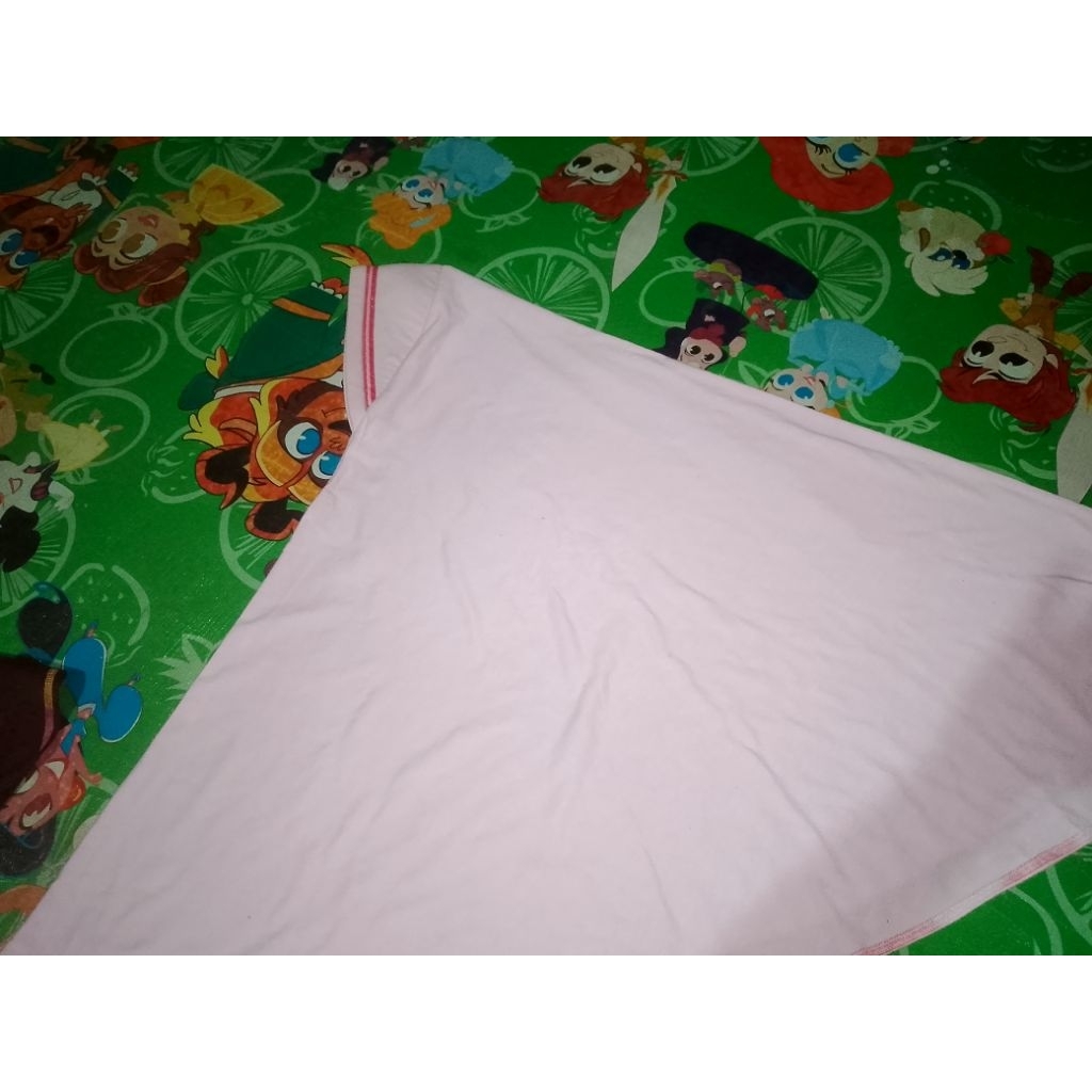 kerudung putih bergo Instan pet antem anak pl