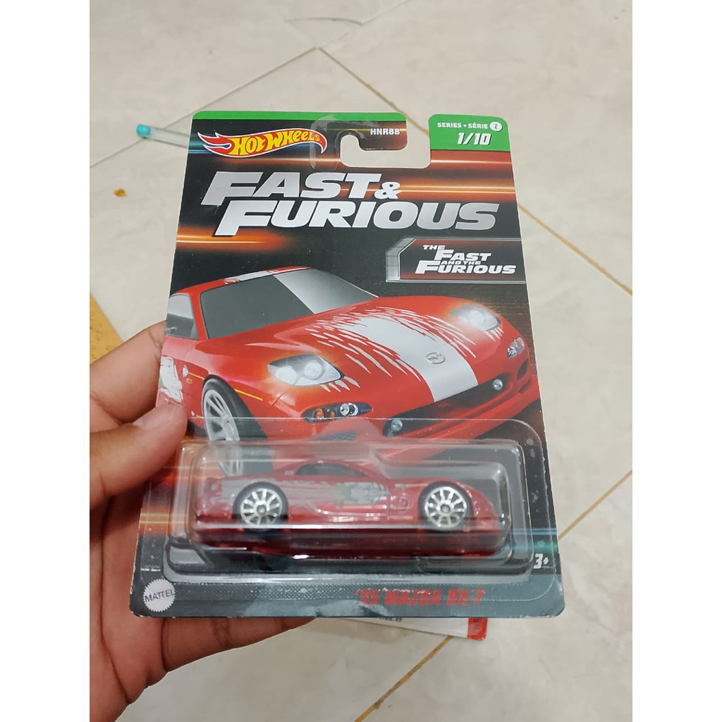 HOTWHEELS FAST AND FURIOUS MAZDA RX-7