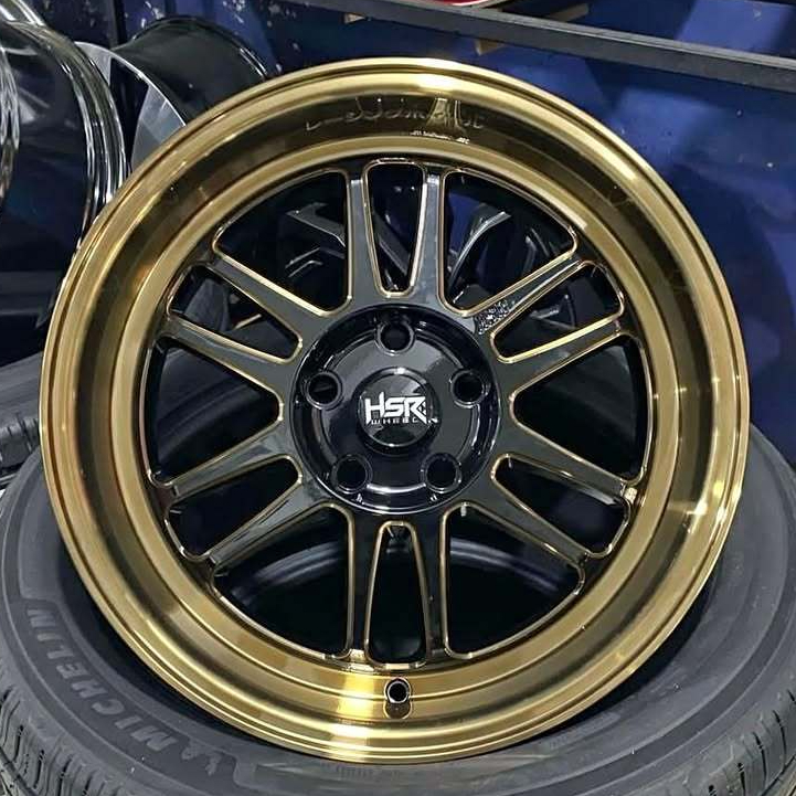 Velg Mobil Samlong Ring 17 Lobang 5 HSR BLY Untuk Mobil Hrv Nisan Juke Inova Dll