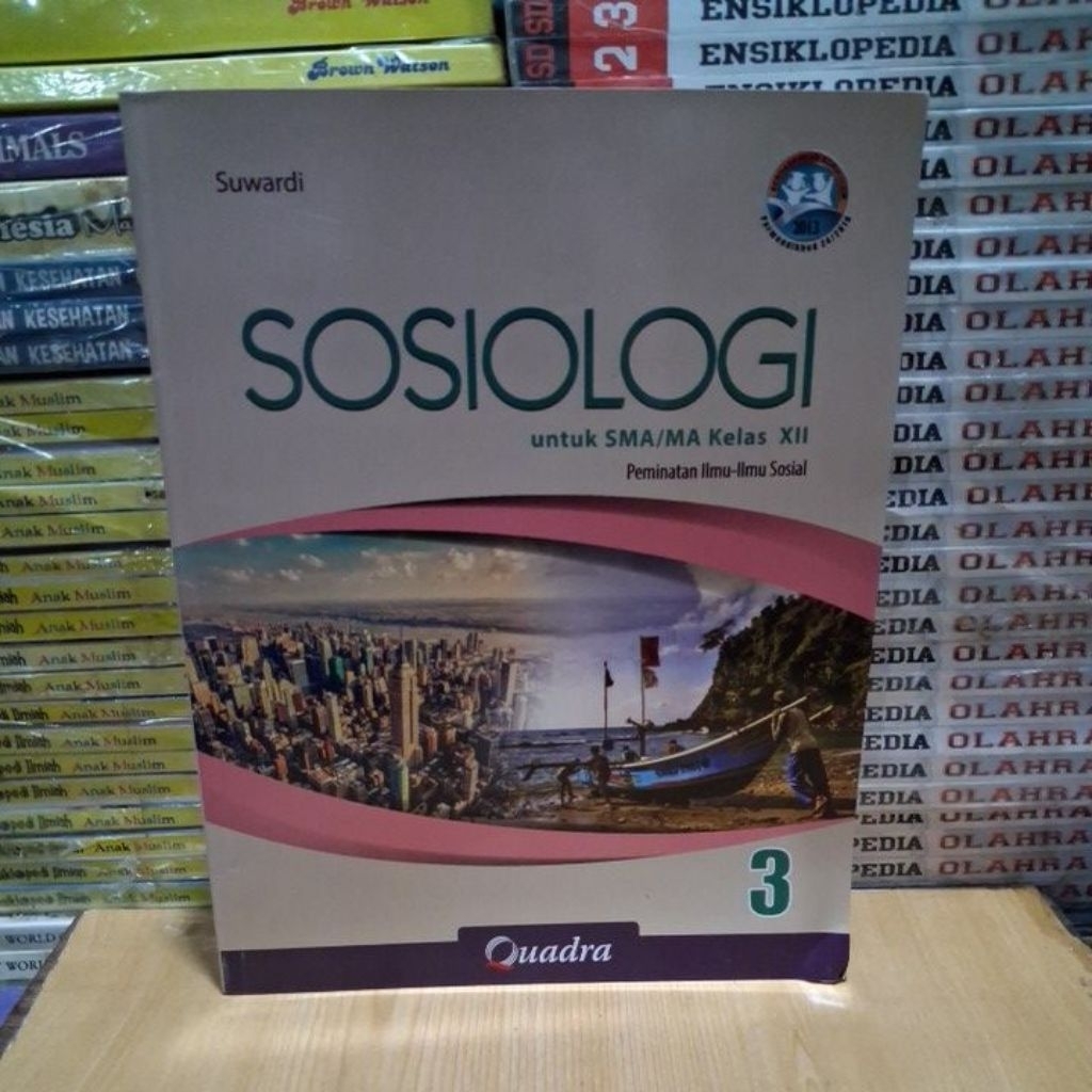 Buku Original SOSIOLOGI SMA MA Kelas 12 K13 Quadra