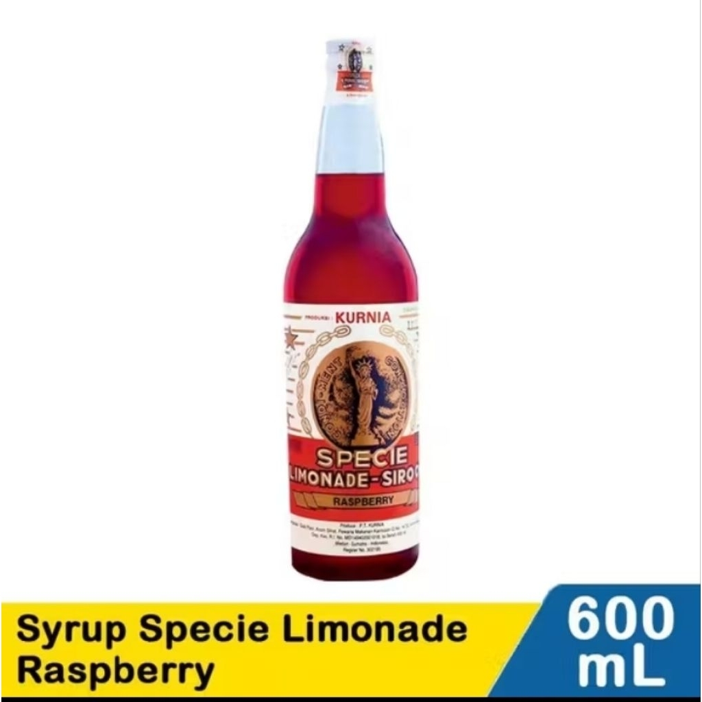 KURNIA SYRUP RASA RASPBERRY 600ML