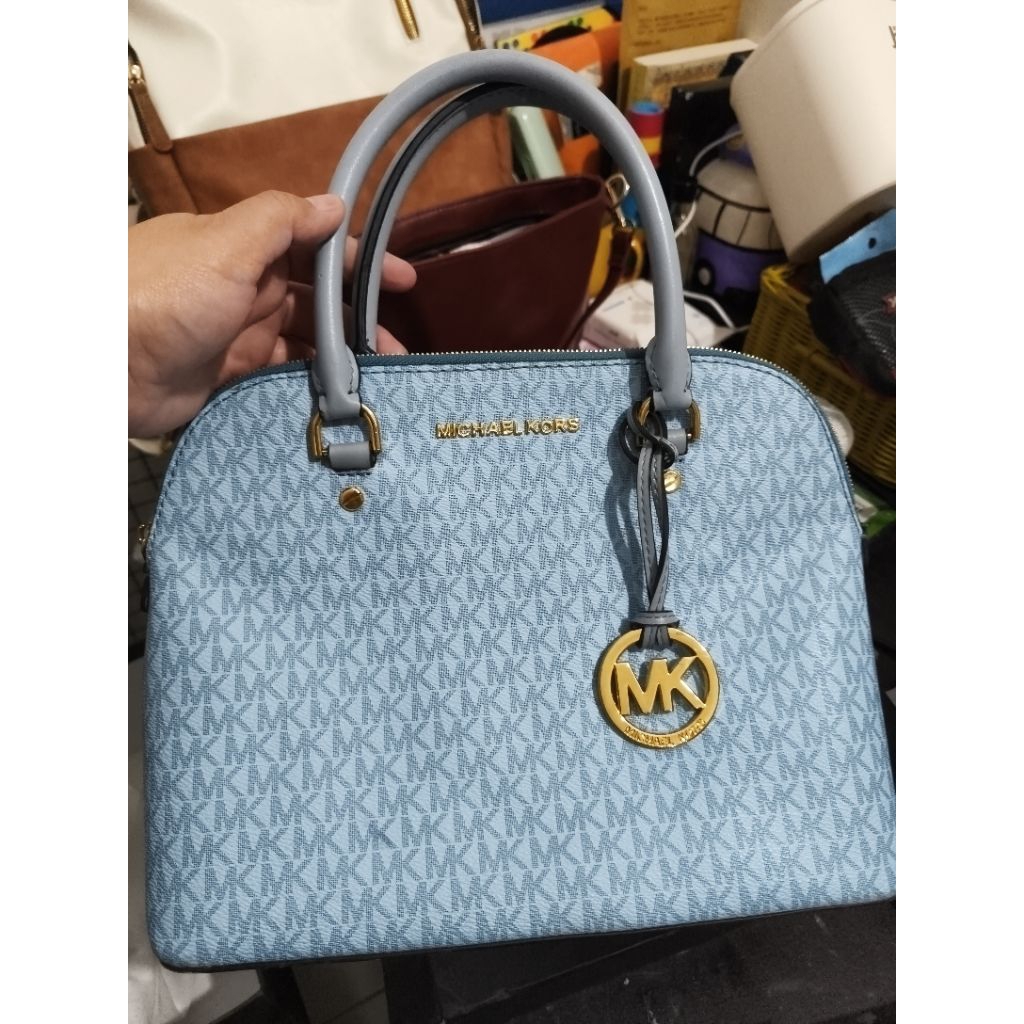MichaelKorsCindyLargeDomeSatchel(Preloved)