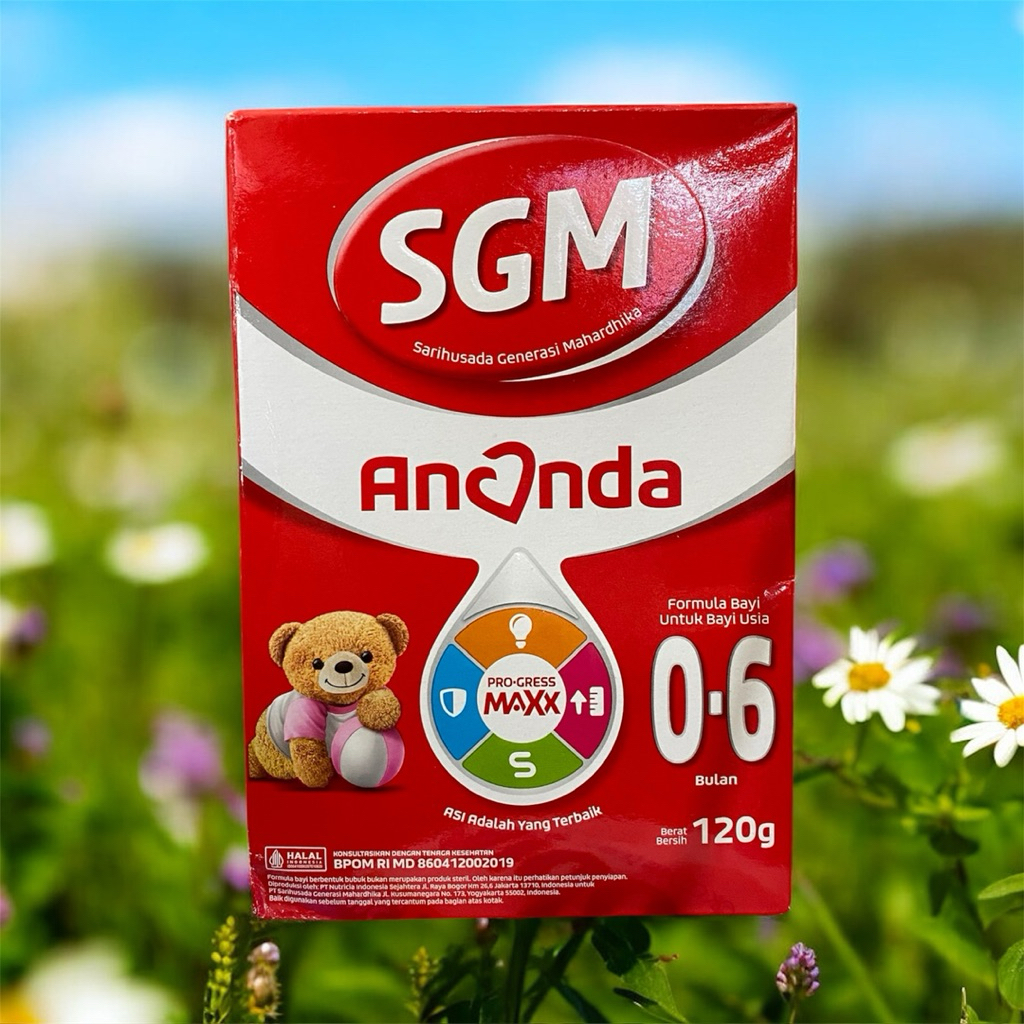 SUSU SGM ANANDA 0-6 | 6-12 BULAN 120gr exp 2027