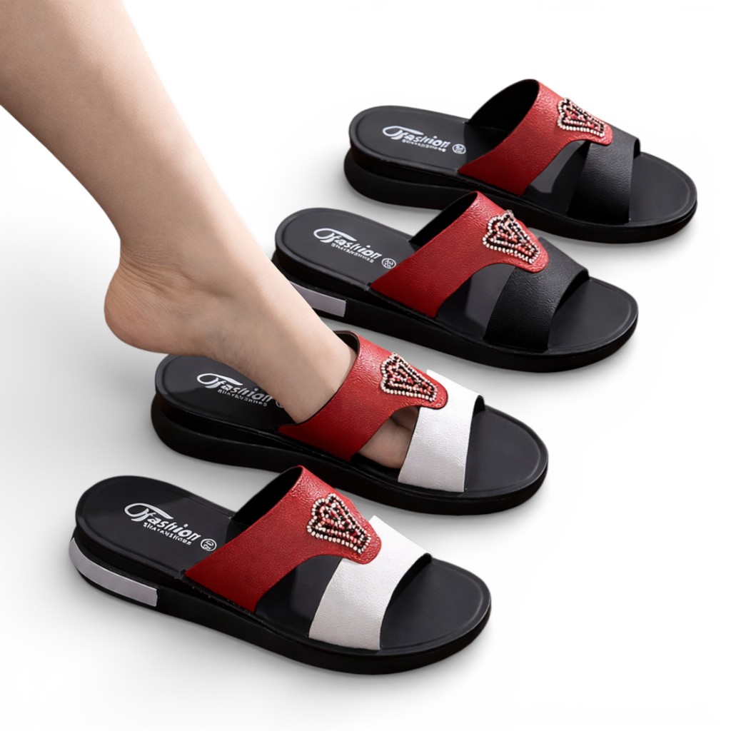 Sandal cewek terbaru wedges sandal cewek pesta kondangan / Sandal Wanita Kekinian 2026