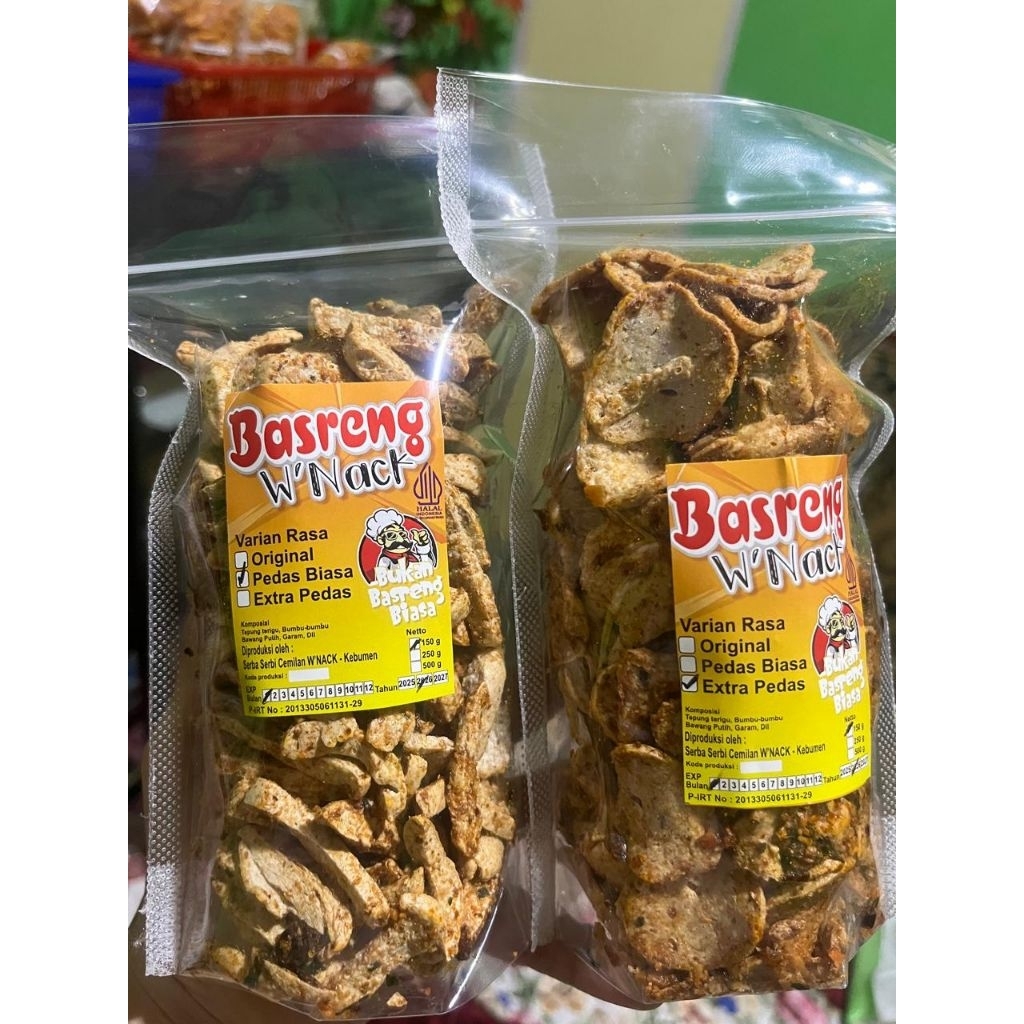 Basreng pipih 150gram