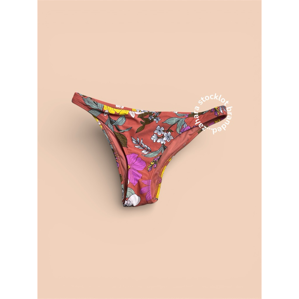 CD BIKINI F21 BUNGA OREN GARMEN