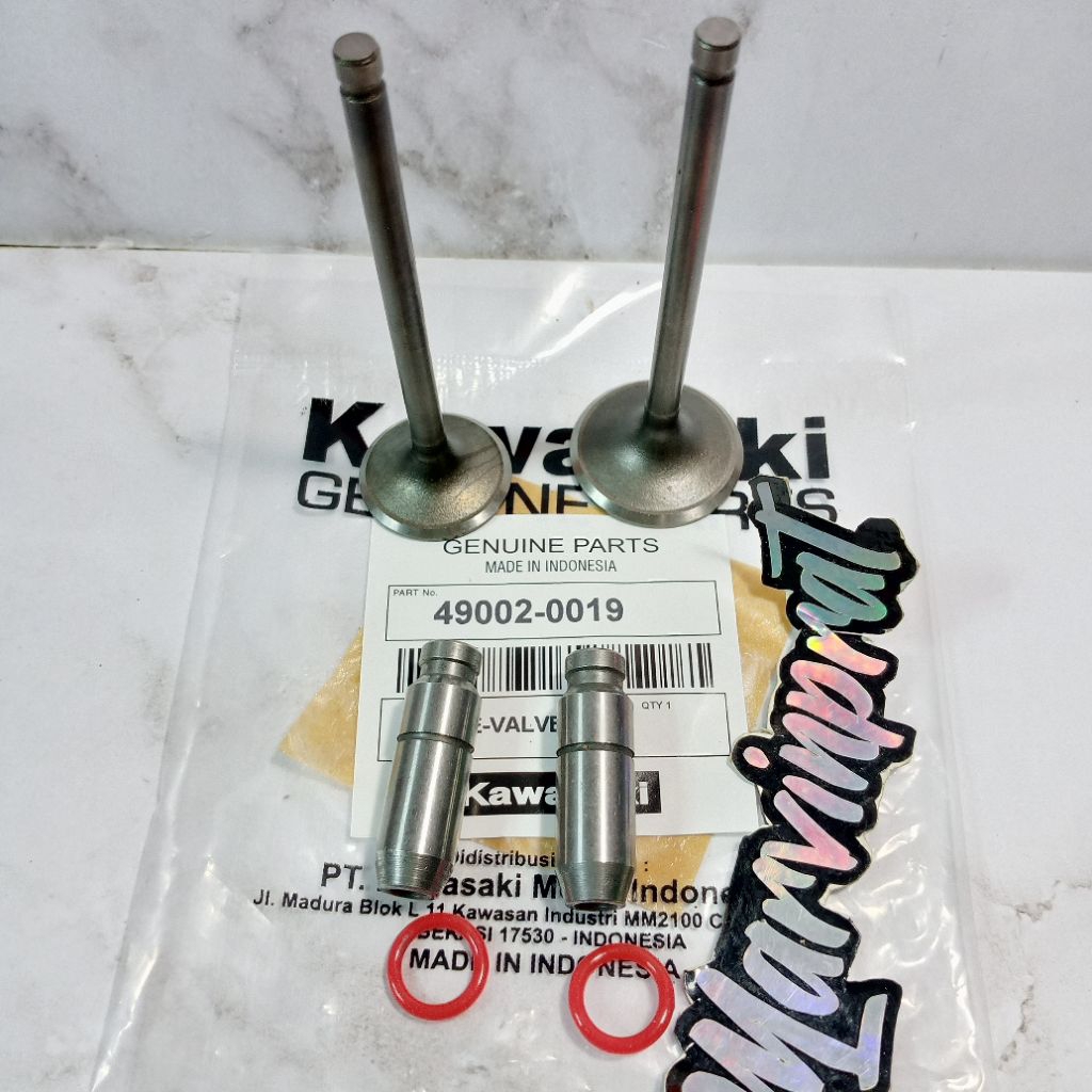 KLEP SET + BOTOL KLEP KLX 150 S L G, KLX BF, DTRACKER
