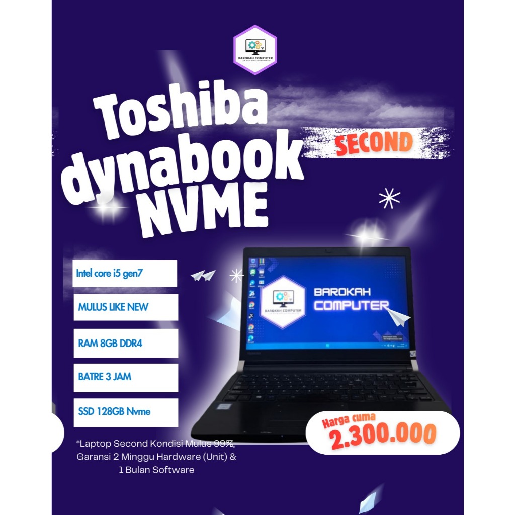 Toshiba dynabook R73/J i5 7200U