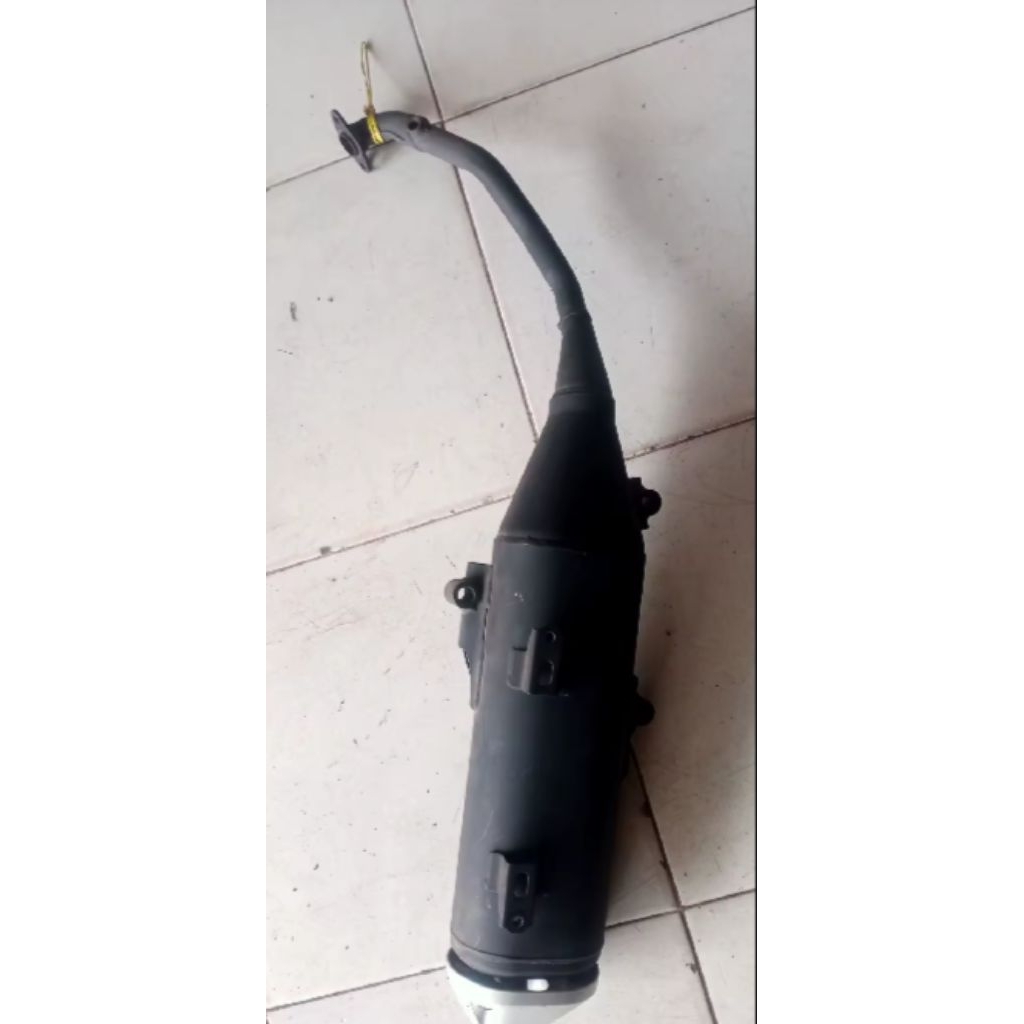 KNALPOT STANDAR Vario 160 ORIGINAL COPOTAN (SEKEN)
