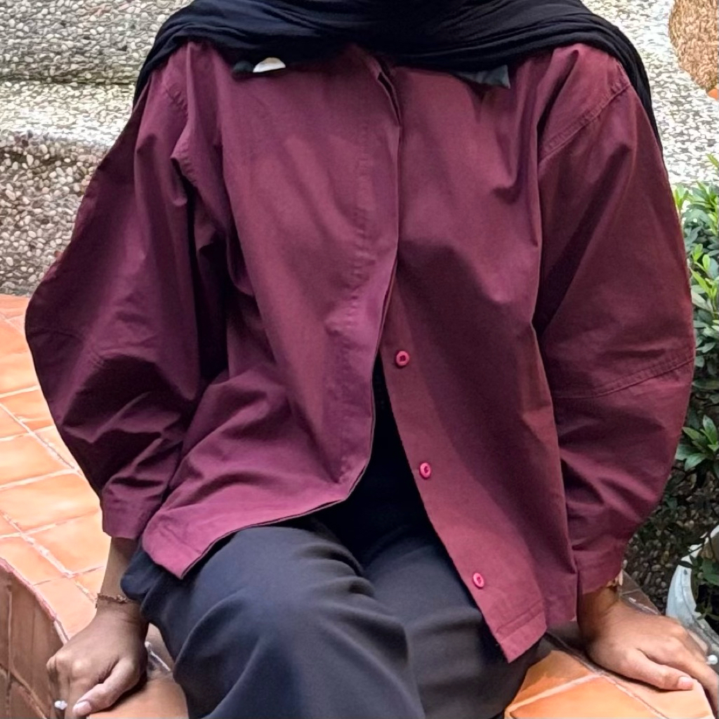 preloved kemeja boxy