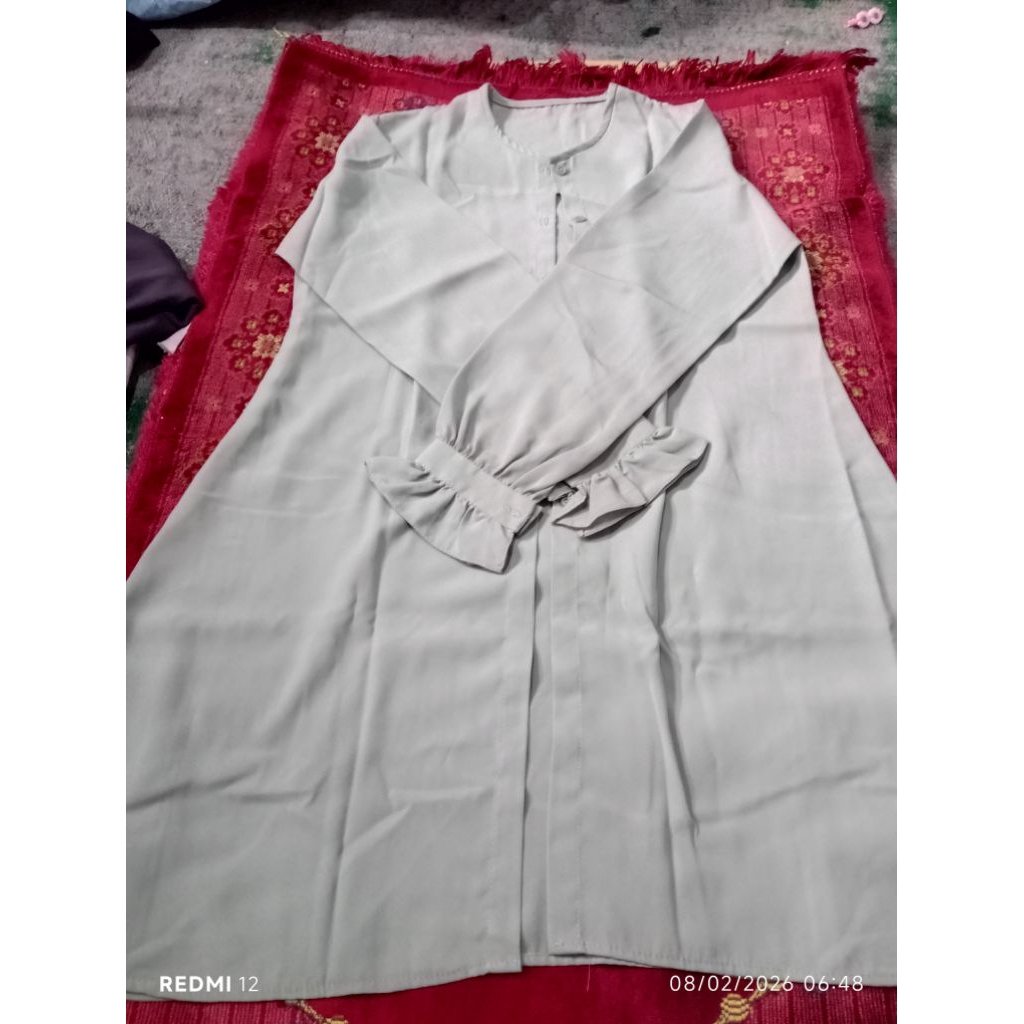 tunik hijau sage -preloved