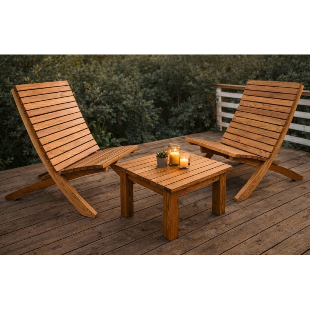 Set Bangku Outdoor Murah Berkualitqs / Bangku Outdoor Cafe