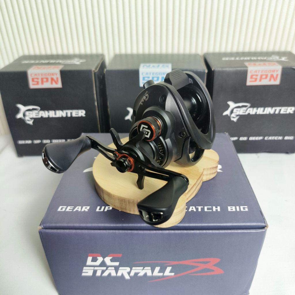 Seahunter Reel BC DC starfall handle kiri