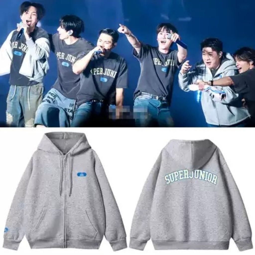 HOODIE SUPER JUNIOR SJ SS10 JAPAN UNOFFICIAL MD SIWON KYUHYUN LEETEUK DONGHAE EUNHYUK RYEOWOOK YESUN