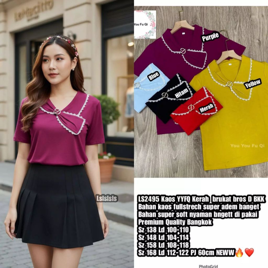 LS 2495 kaos strect krah bros