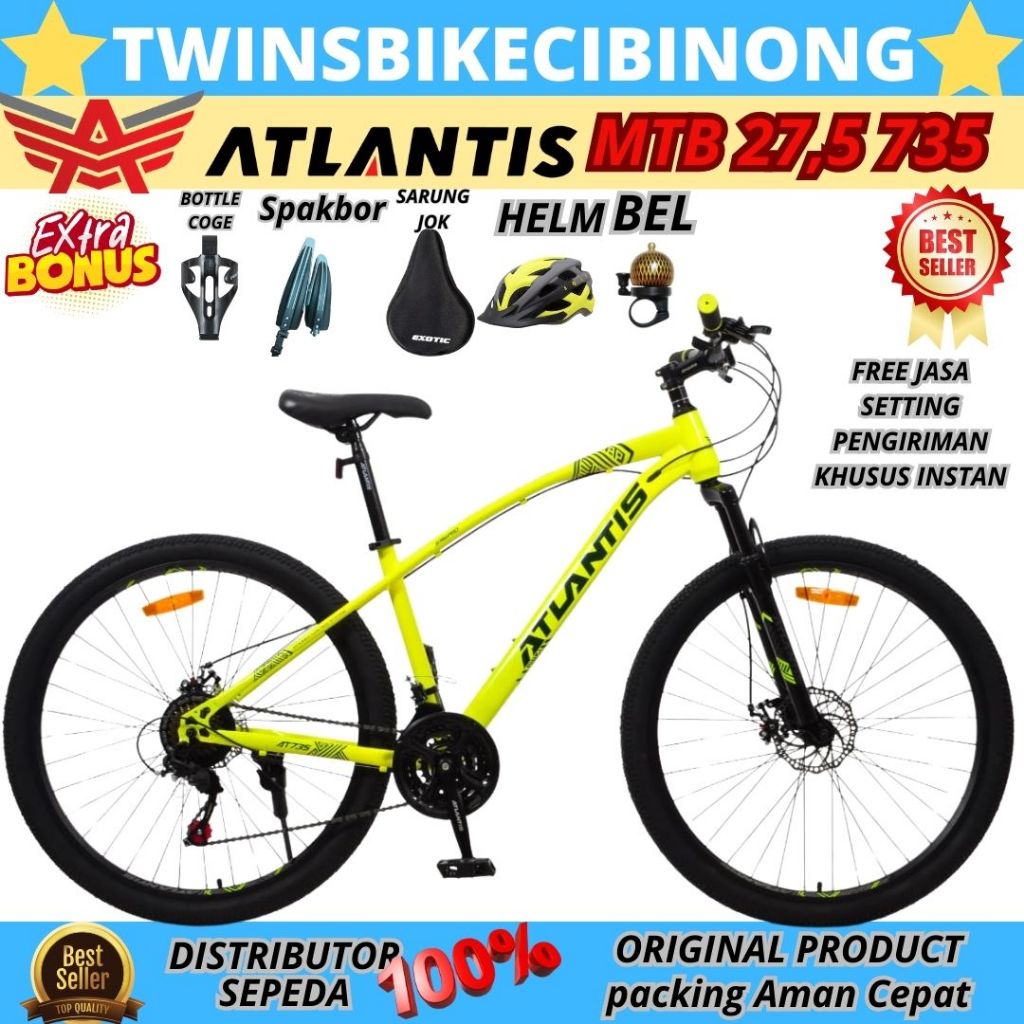 Sepeda gunung MTB 26/27,5 ATLANTIS Odessy  730 21Speed NEW