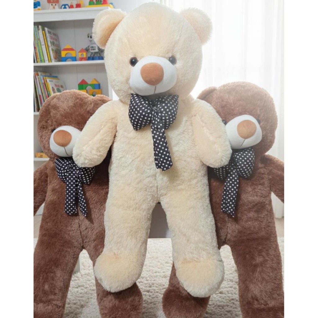 teddy bear jumbo 125cm //bonekajumbo//boneka teddybear//bonekabesardanlucu