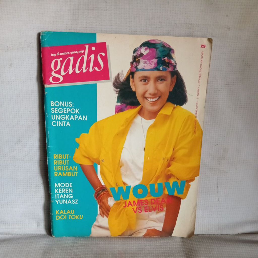 MAJALAH GADIS NO.29 NOVEMBER 1975