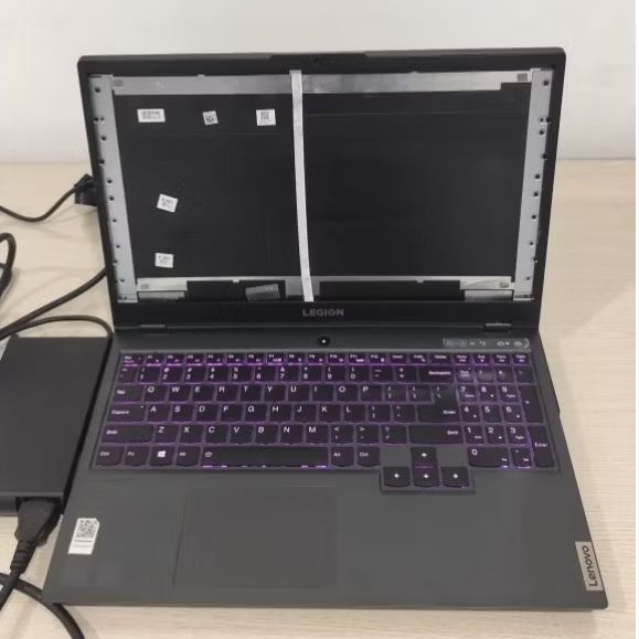 Laptop Lenovo Legion 5 15IMH05H Intel core i7-10750H vga Nvidia GTX 1650 Ti kondisi hidup, minus art