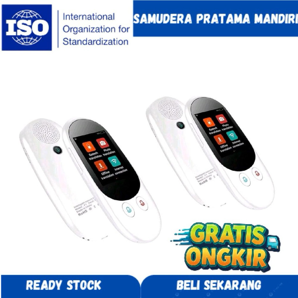 Golden F1 Mini Fluentalk translator alat penerjamah bahasa Portable Smart Translator - Alat Penerjem