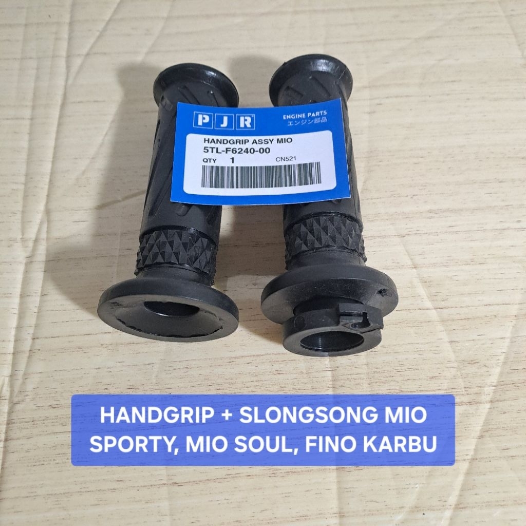 HANDGRIP + SLONGSONG MIO SPORTY / MIO SOUL / FINO KARBU