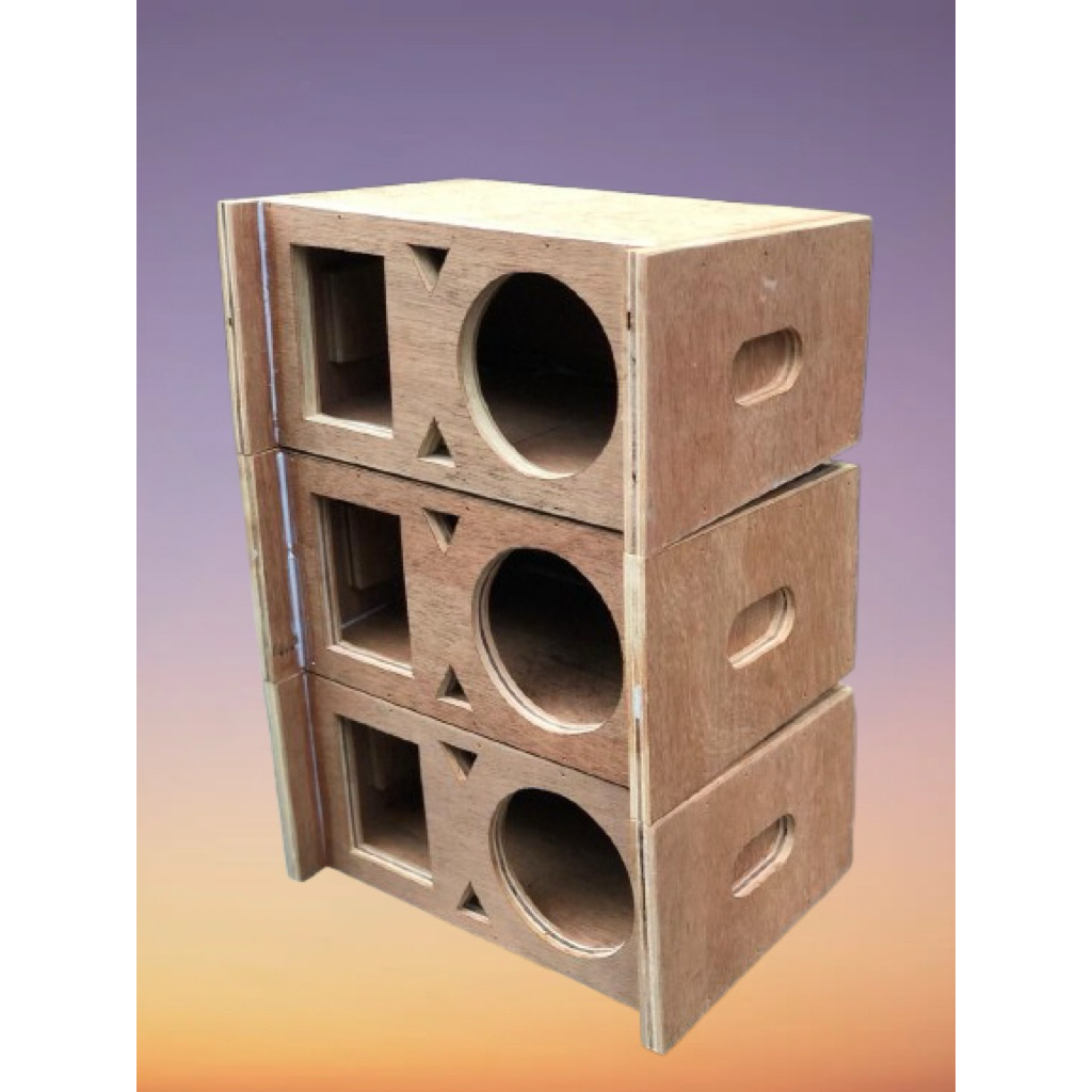 box speaker midel line array 4inc bahan 12ml semi meranti