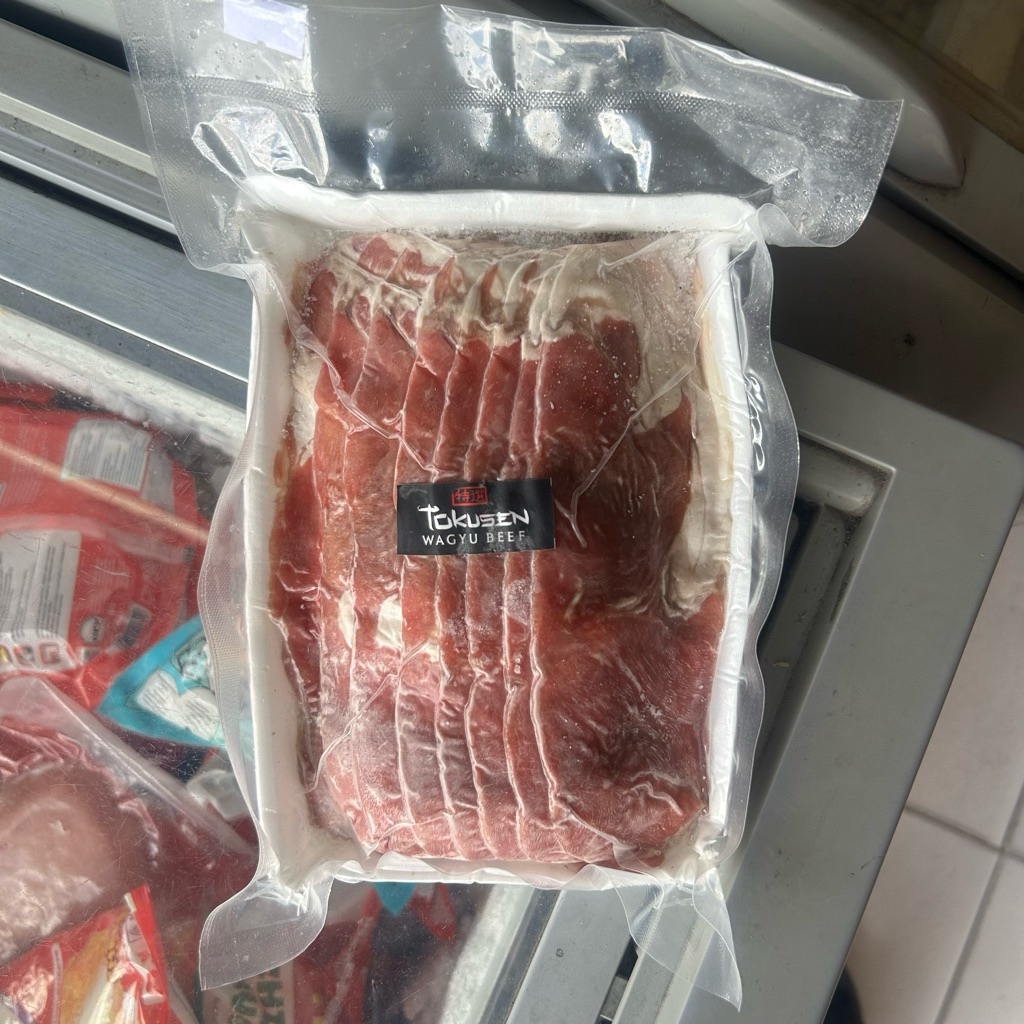Tokusen Wagyu Beef Slice 500gr