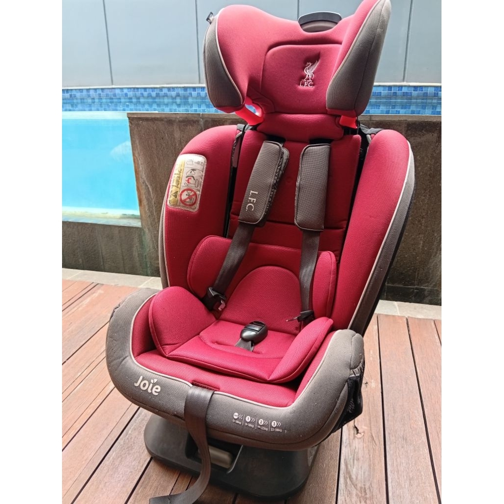 joie every stage isofix liverpool edition