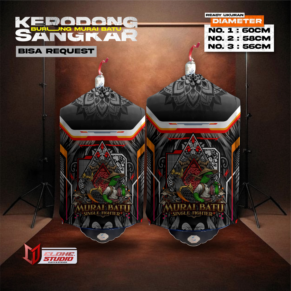 Kerodong Sangkar Bulat Murai Batu Custom MURAI BATU bisa request