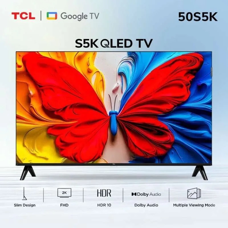 TCL 50 INCH FHD QLED GOOGLE TV || GARANSI RESMI