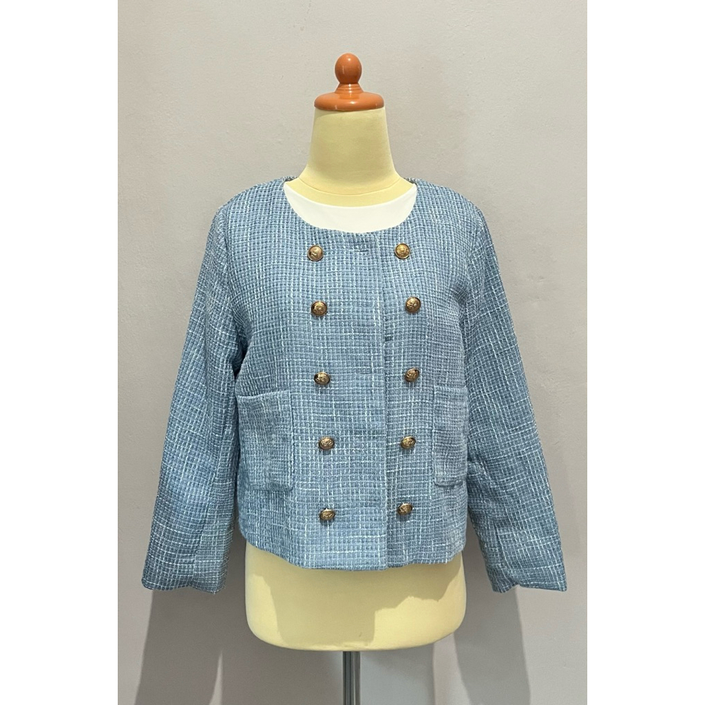 PRELOVED - TWEED BLAZER