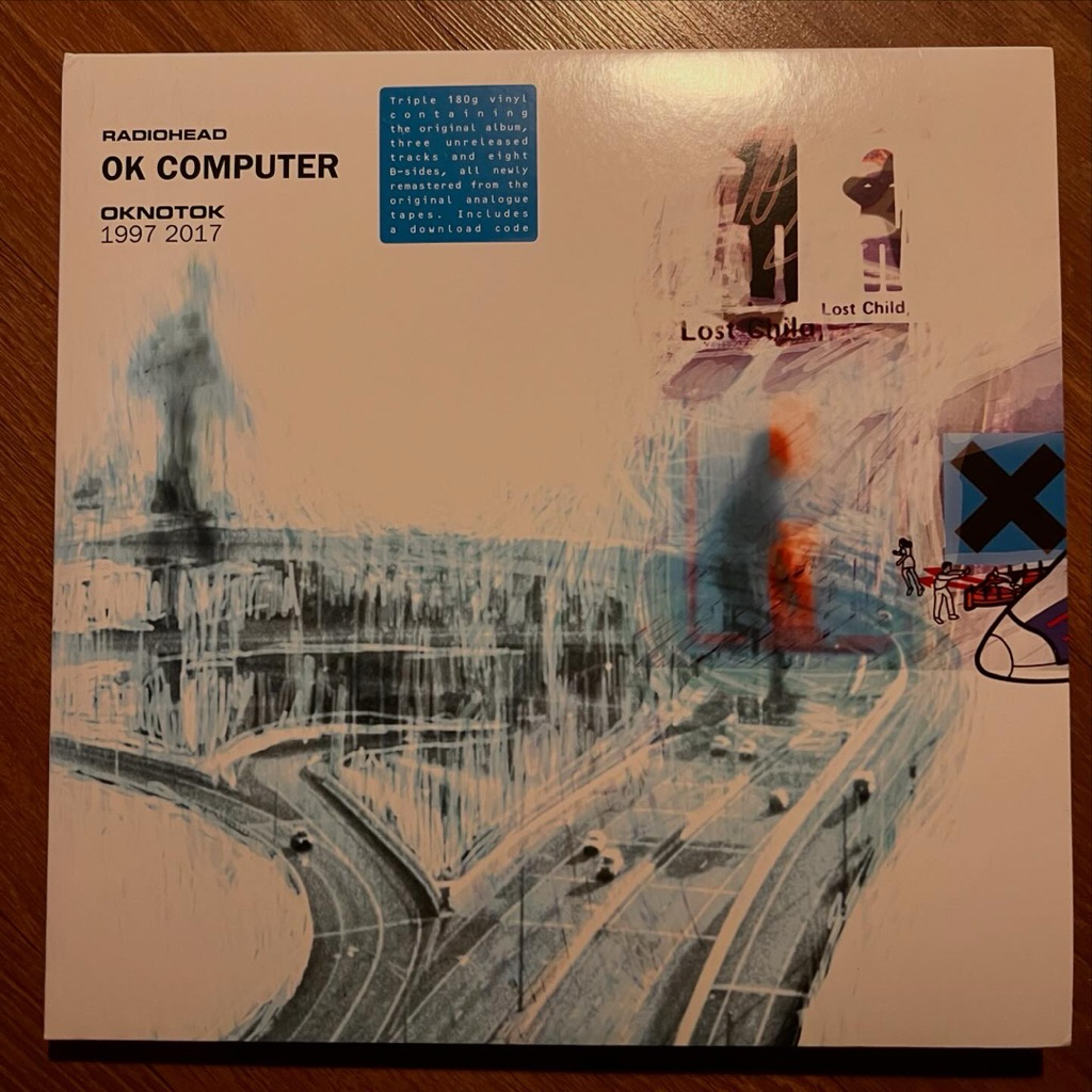 piringan hitam / vinyl radiohead