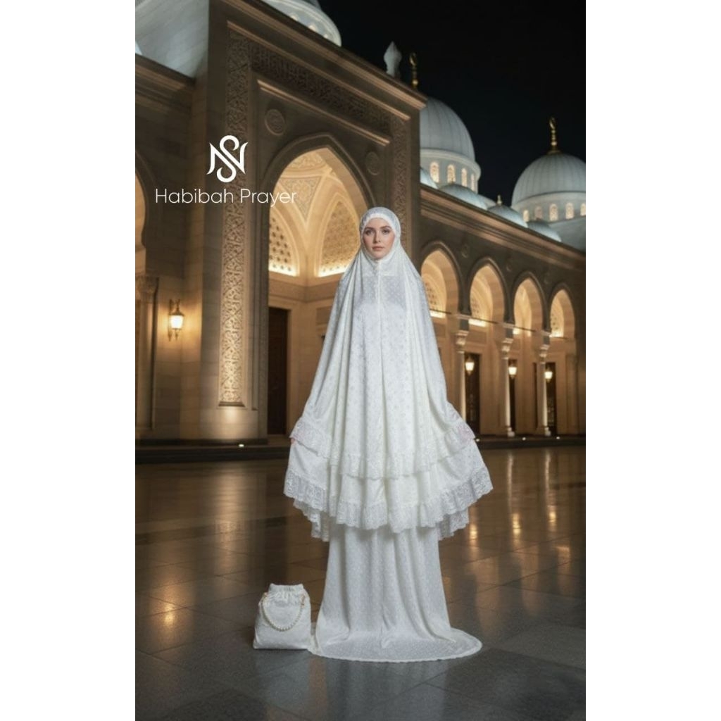 Habibah mukena prayer original nais