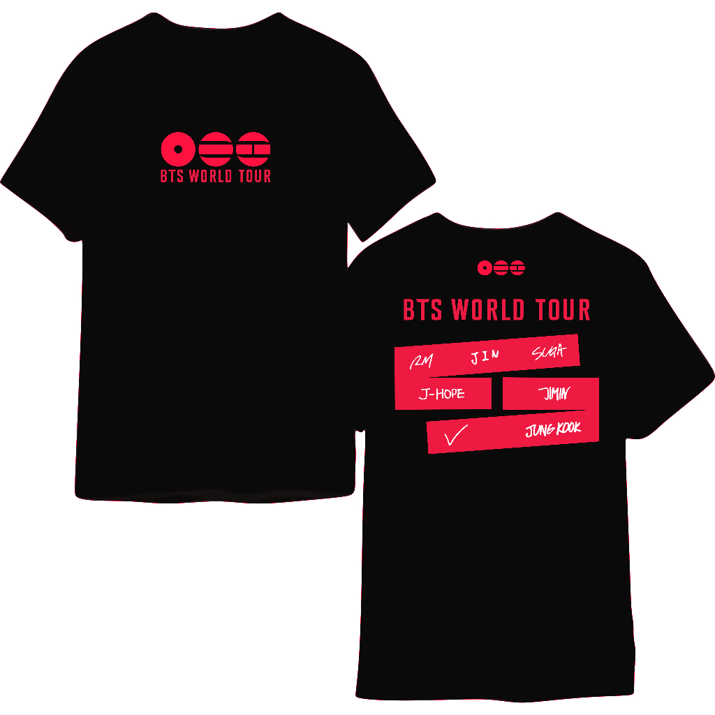 T-SHIRT BTS TOUR ARIRANG KAOS BTS