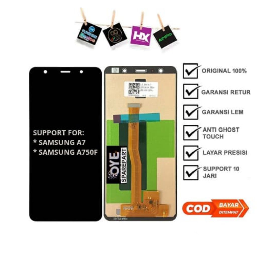 LCD SAMSUNG A7/A750F